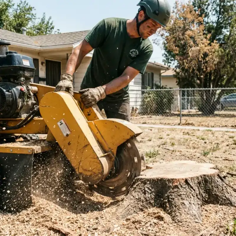 New Orleans stump grinding